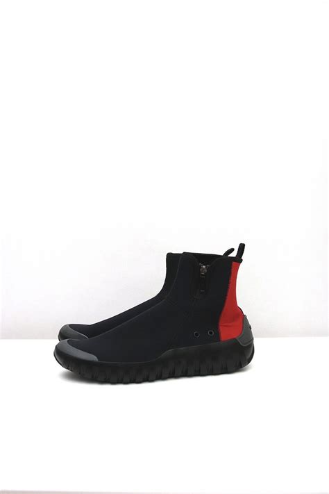 prada neopren sneaker|Prada snakeskin boots.